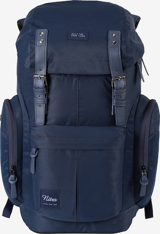 NitroBags Rucksack in Blau: Vorderseite