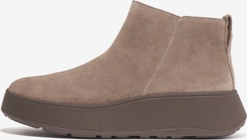 FitFlop Ankle Boots in Beige: front