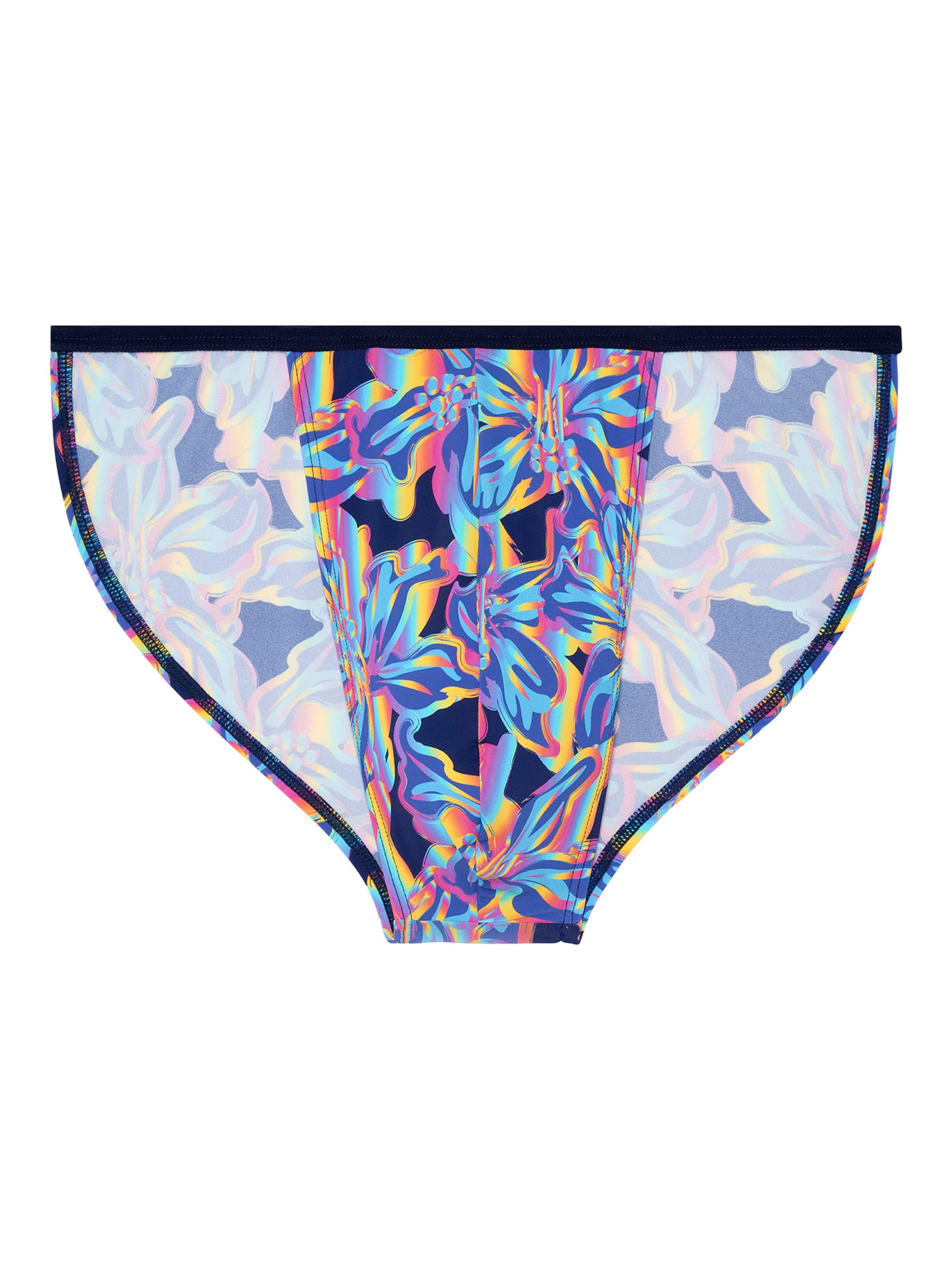 HOM Slip ' Funky Styles ' in Blauw: voorkant