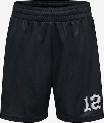 Pantalon de sport Hummel en noir : devant