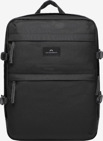 Doughnut - Mochila 'Hawk Grab & Explore' em preto: frente