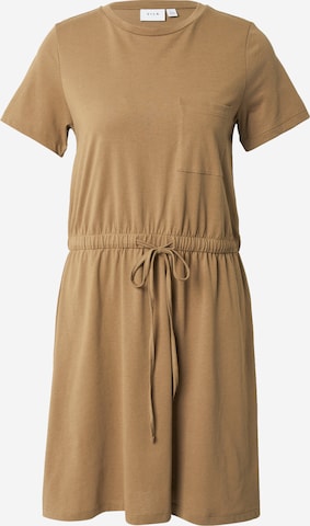 VILA - Vestido 'VIPIA' en marrón: frente