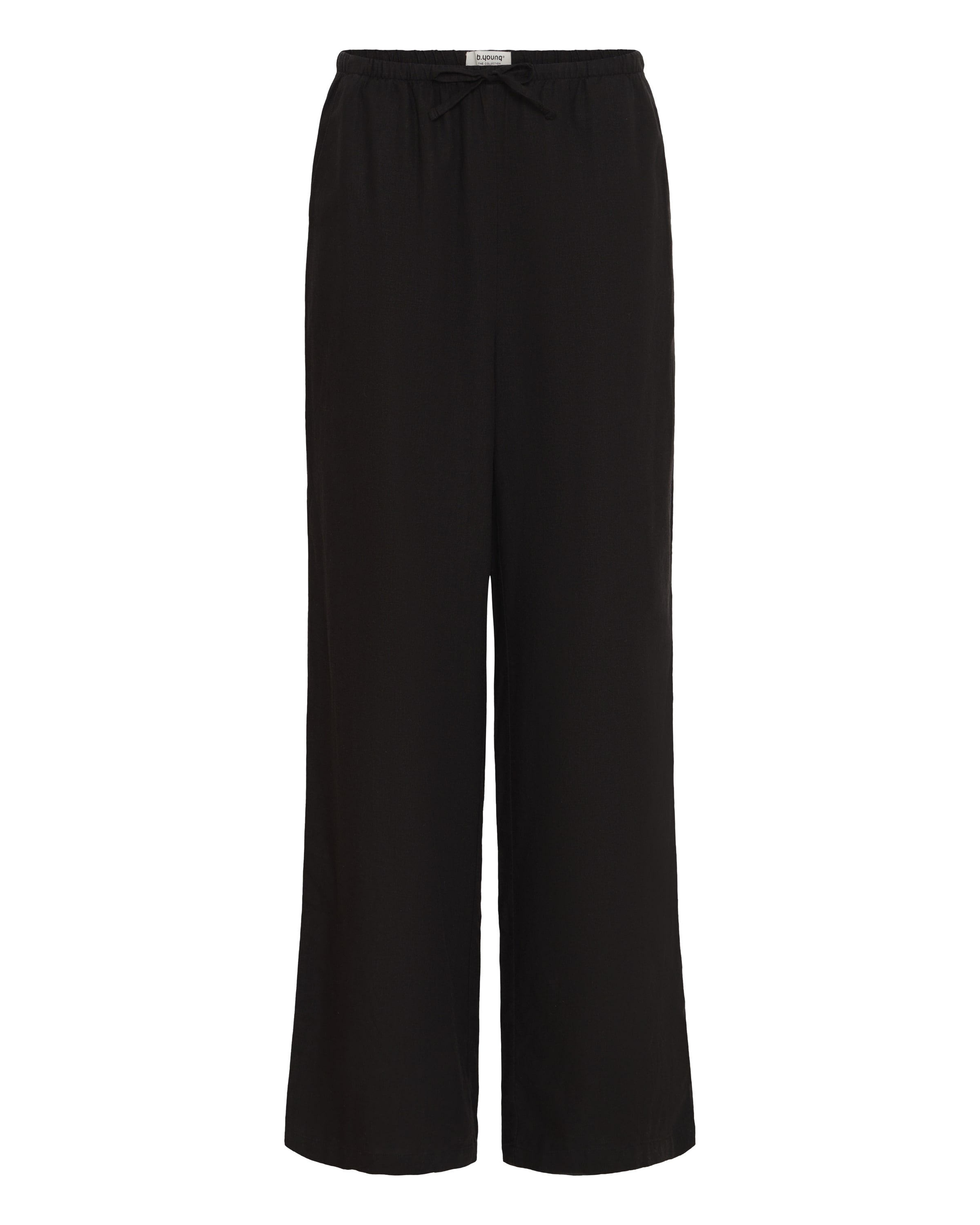 b.young Loosefit Hose ' Falakka' in Schwarz: Vorderseite