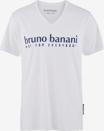 BRUNO BANANI Shirt 'Battle' in White: front