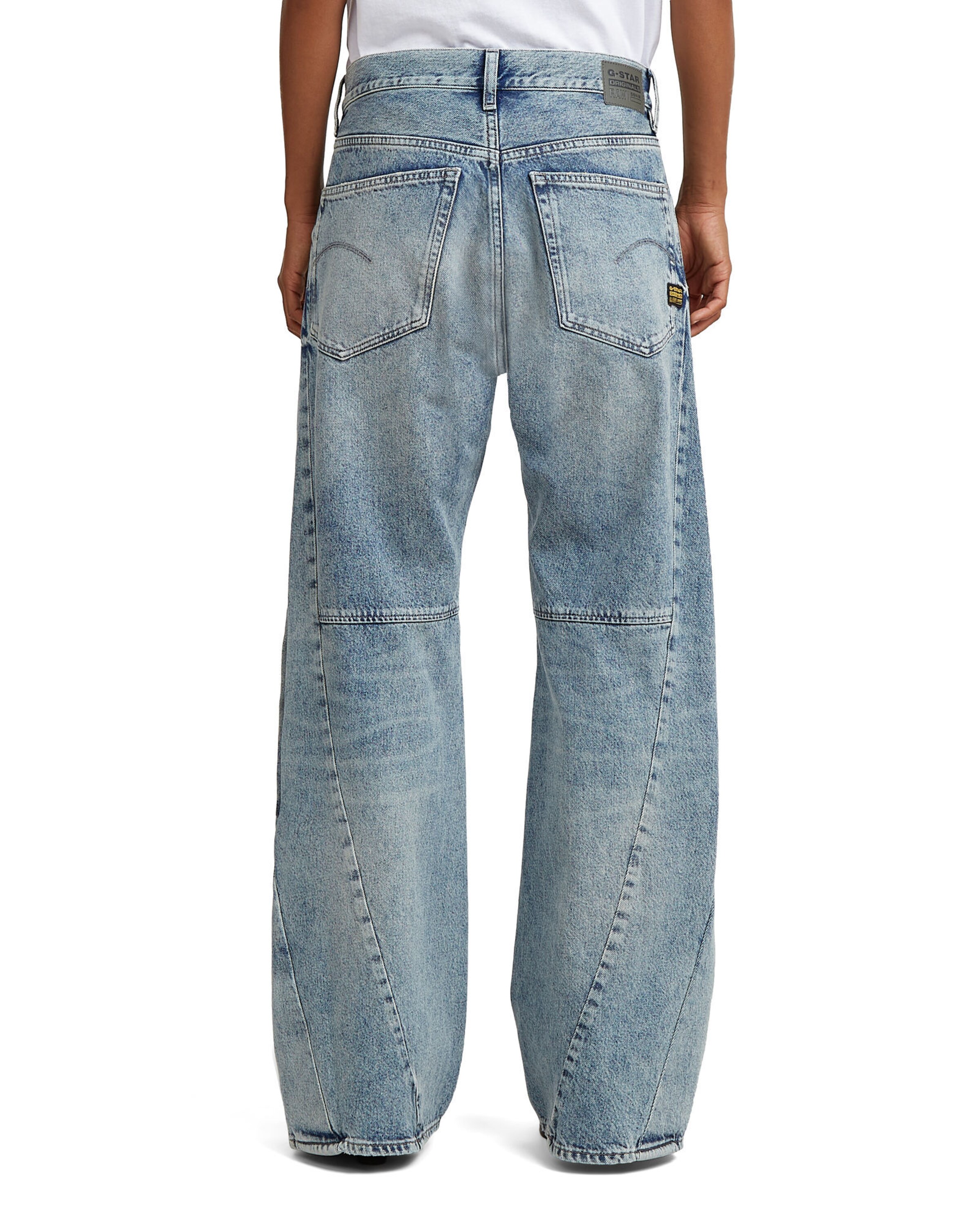 G-STAR Loosefit Jeans 'Contor Wide Peat' in Blau