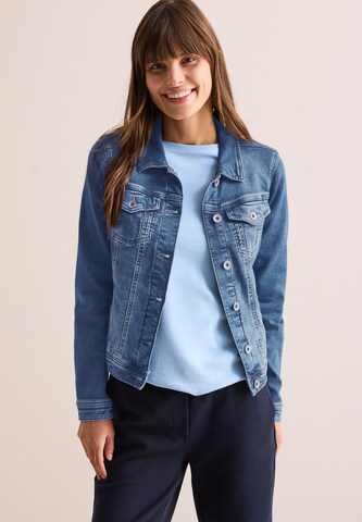 CECIL Between-Season Jacket in Blue: front