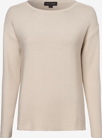 Franco Callegari Sweater ' ' in Beige: front