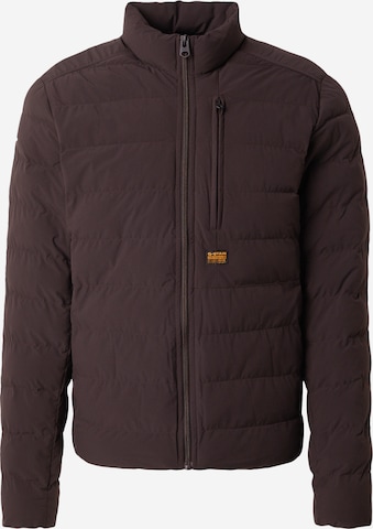 Veste mi-saison 'Foundation' G-STAR en marron : devant