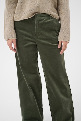 Part Two - Pierna ancha Pantalón en verde
