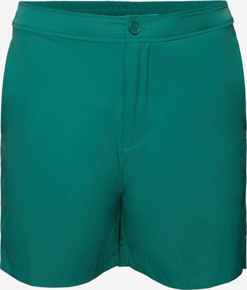 Regular Pantalon chino ESPRIT en vert : devant