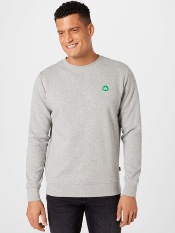 Kronstadt Sweatshirt 'Lars' in Grey: front