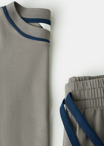 MANGO MAN Short Pajamas in Green