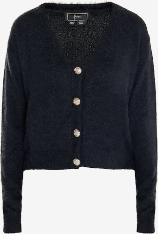 faina Вязаная кофта 'Dedica' в Черный: спереди