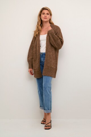 Kaffe Knit Cardigan 'Alioma' in Brown