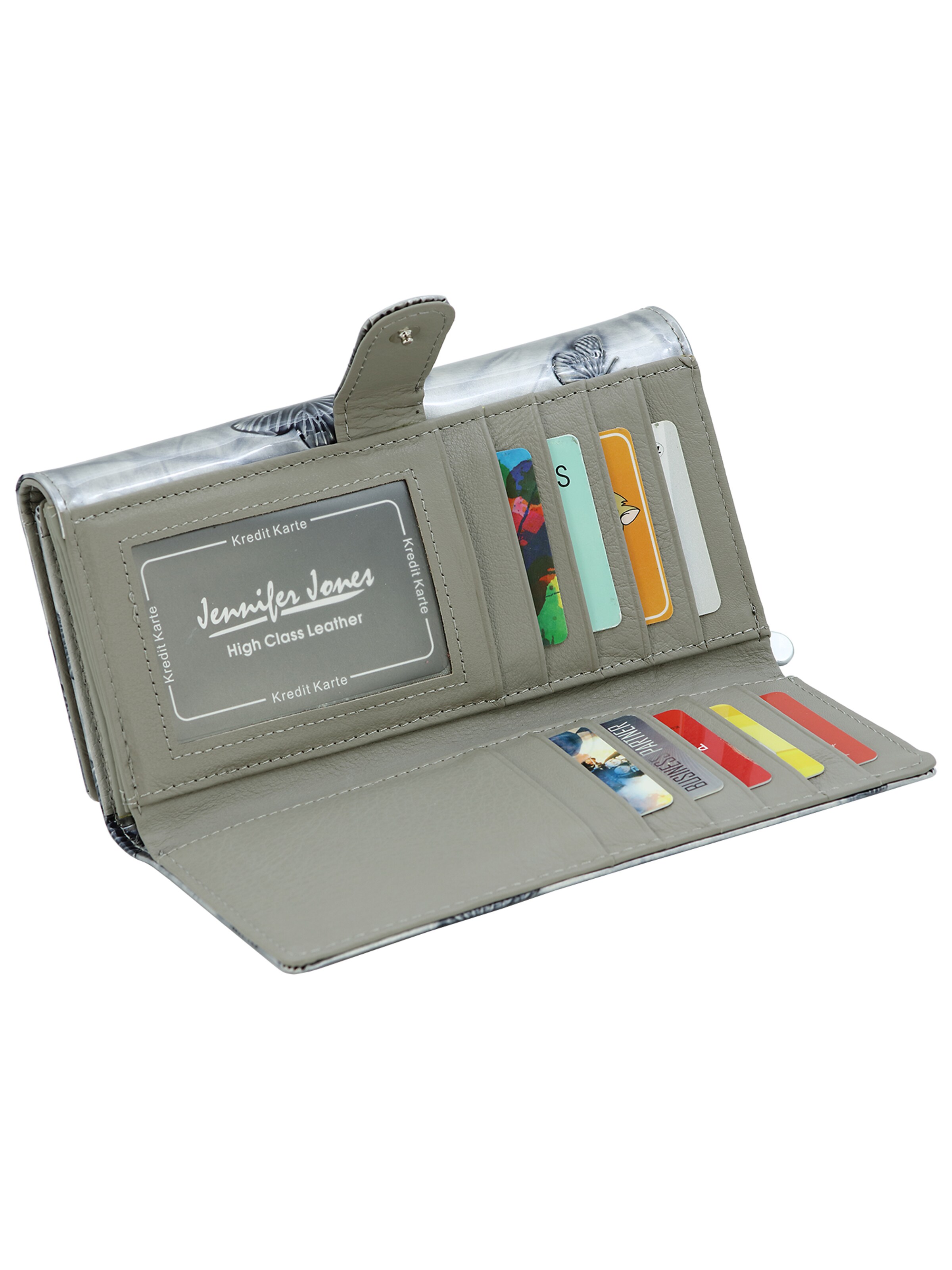 Jennifer Jones Wallet in Silver