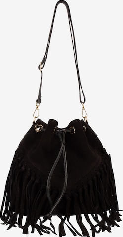 FELIPA Pouch in Black: front