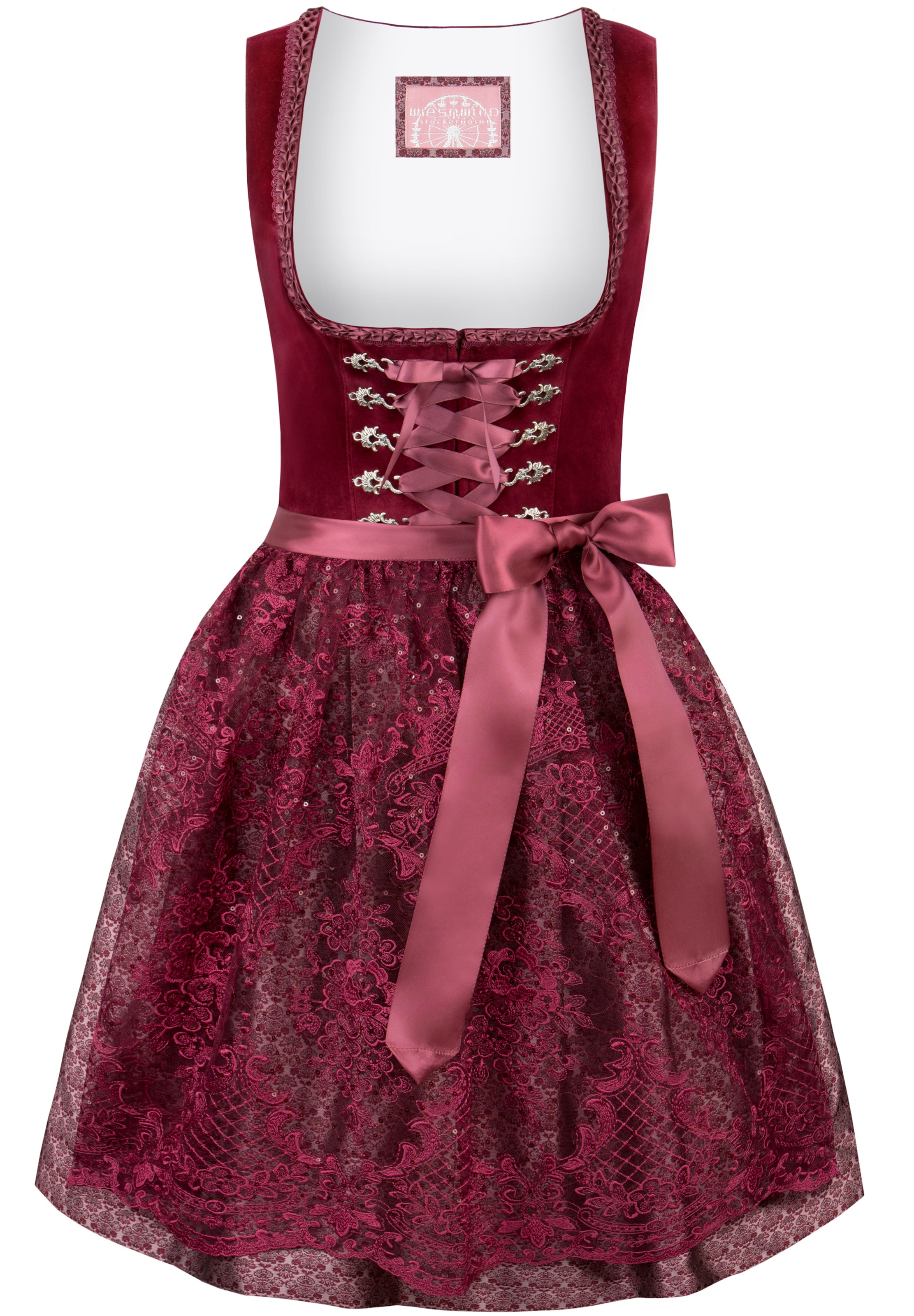 STOCKERPOINT Dirndl in Rood: voorkant