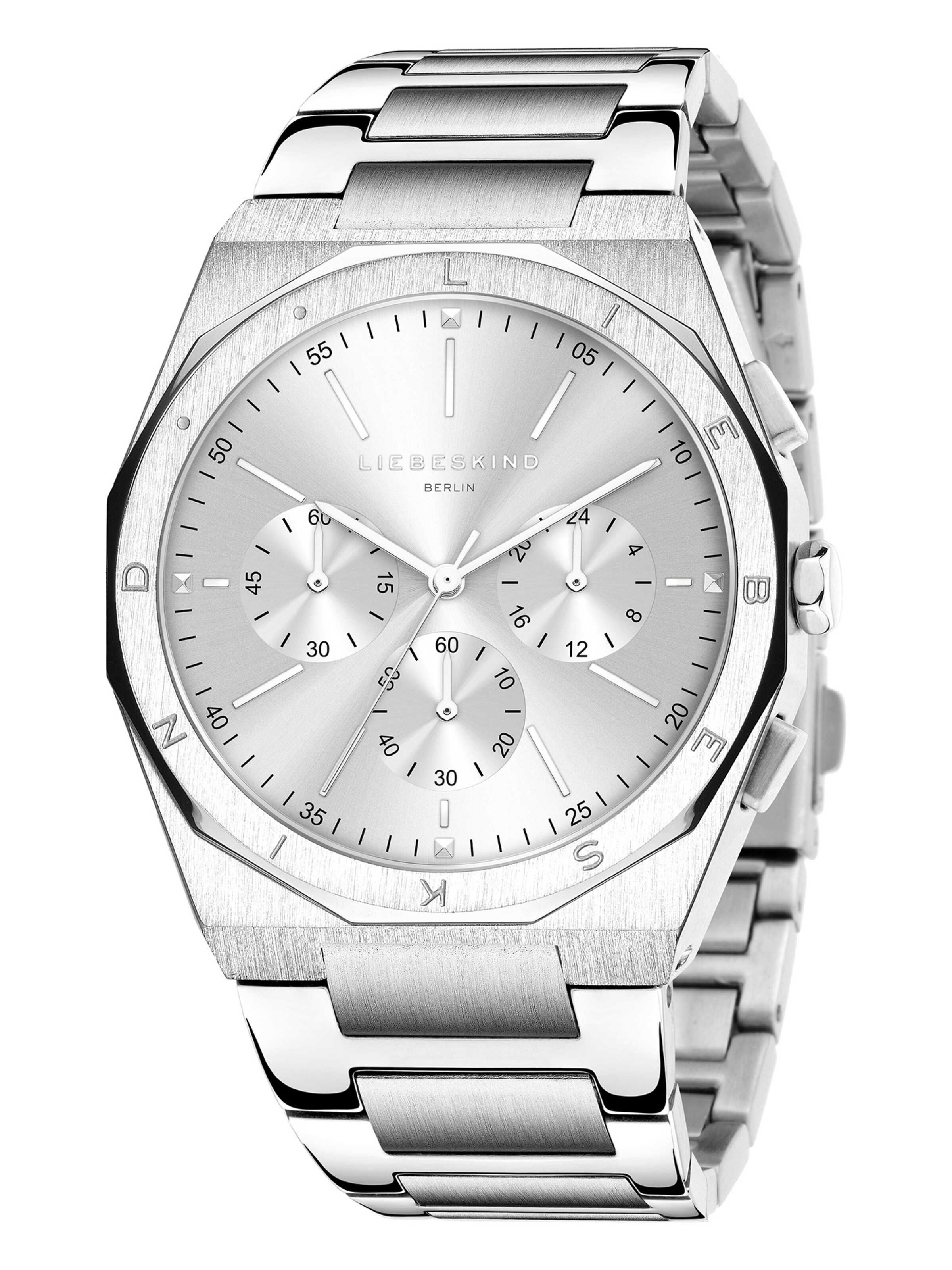 Montre à affichage analogique Liebeskind Berlin en argent