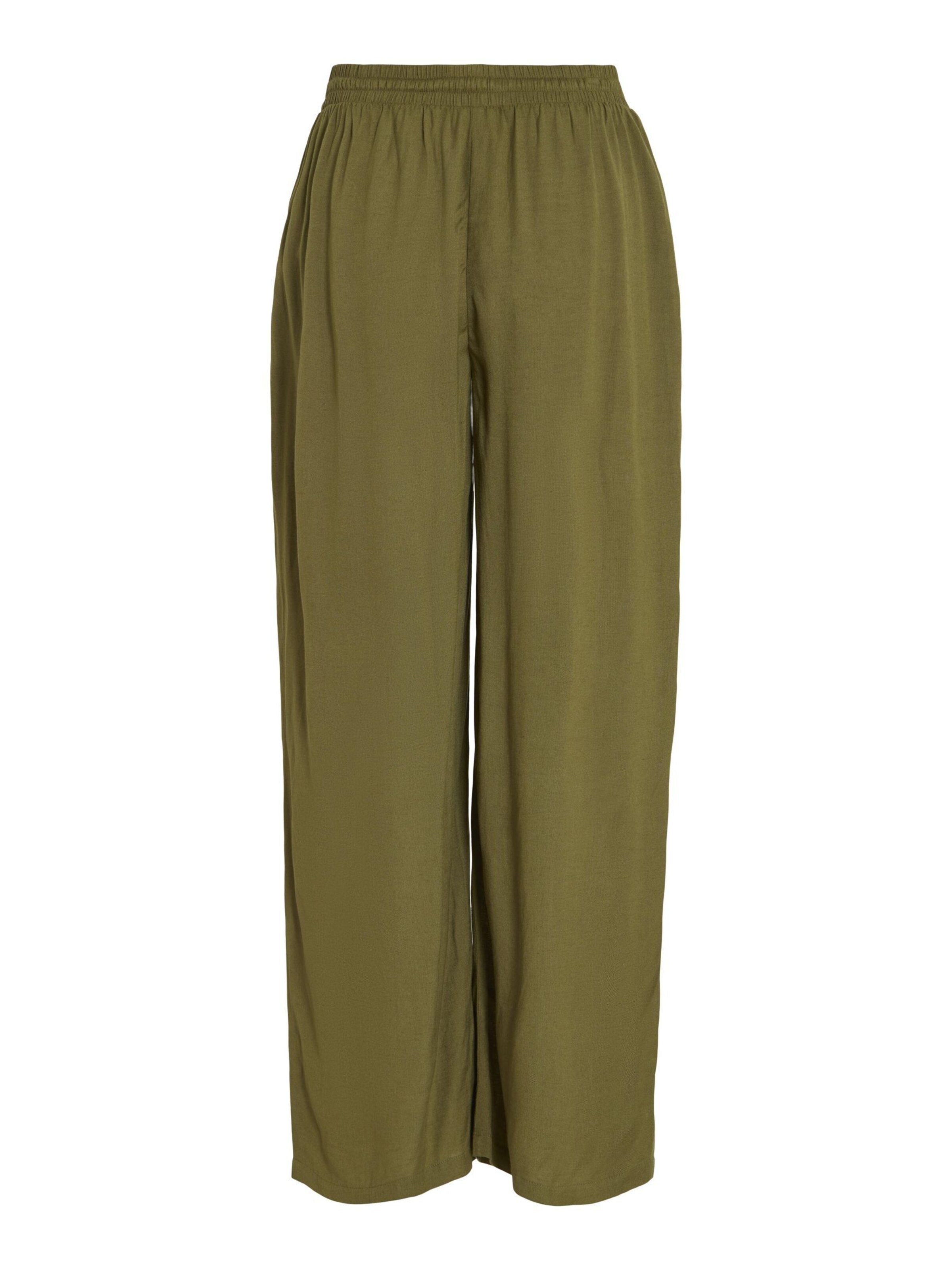 Loosefit Pantalon VILA en vert