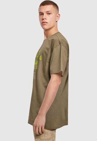 Merchcode Shirt 'Its Spring Time' in Groen