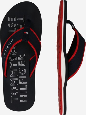 TOMMY HILFIGER Teenslippers in Blauw