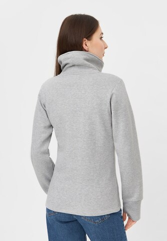 BENCH Zip-Up Hoodie in Grey