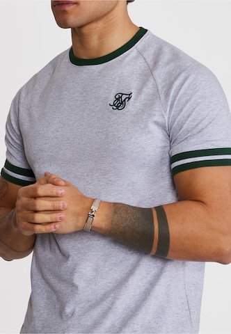 Maglietta 'Tournament' di SikSilk in grigio