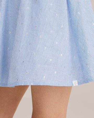 WE Fashion Rok in Blauw