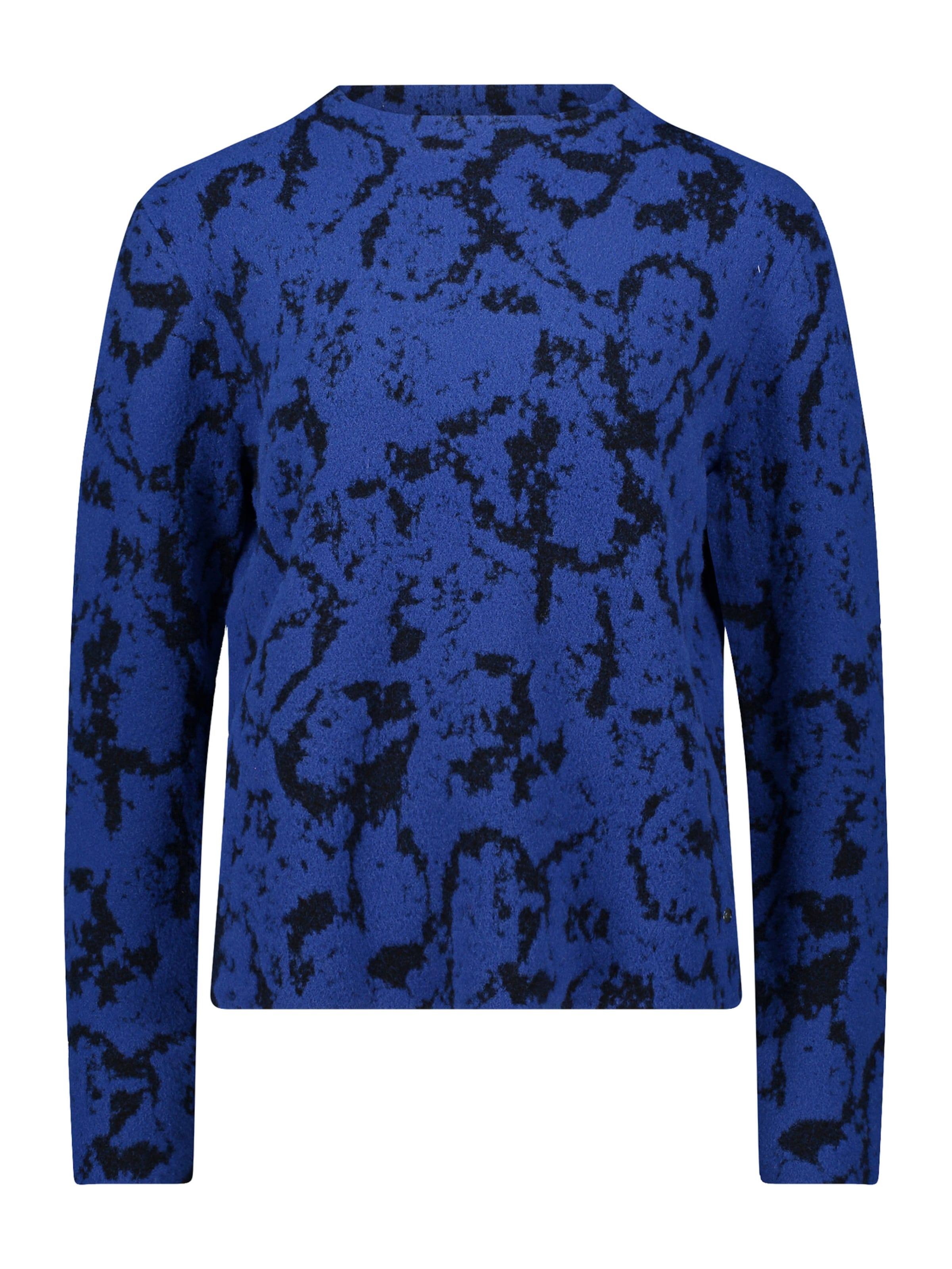 Betty & Co Strickpullover in Blau: Vorderseite