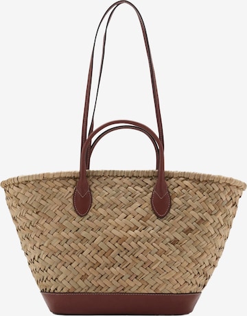 MANGO Käsilaukku 'Philip' värissä ruskea: etupuoli