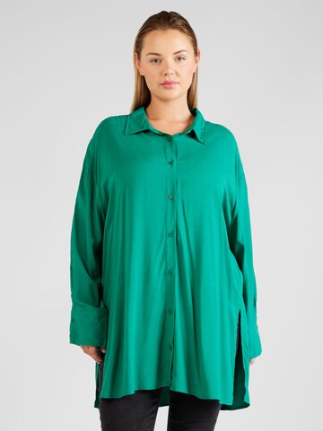 Z-One Blouse 'Margo' in Green: front
