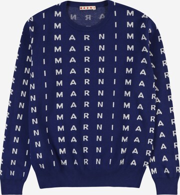 Pullover di Marni in blu: frontale