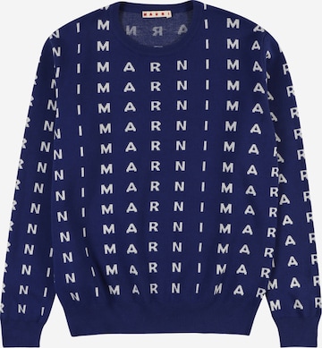 Marni - Jersey en azul: frente