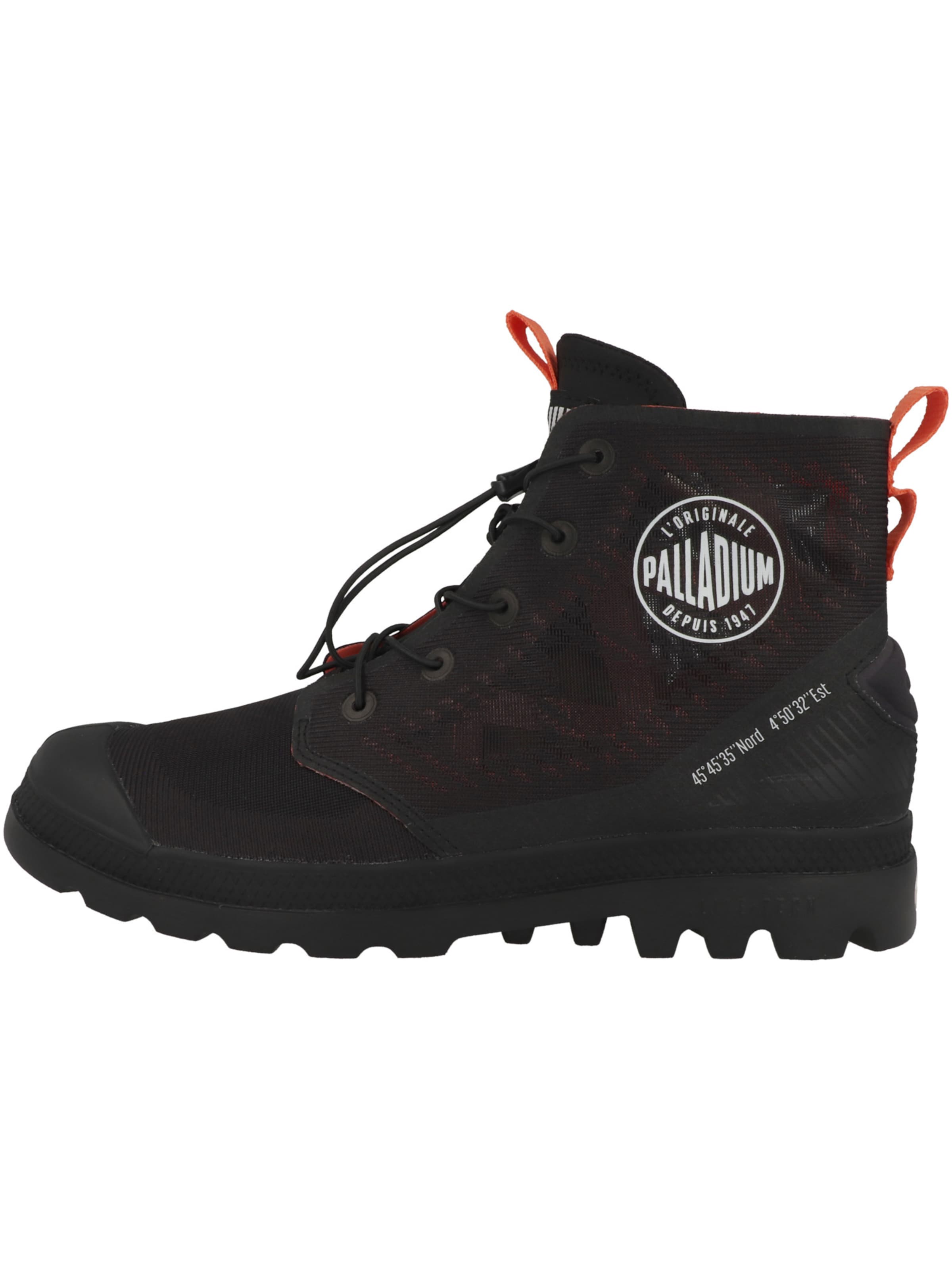 Palladium - Botas com atacadores ' Pampa Lite Travel Vt' em preto
