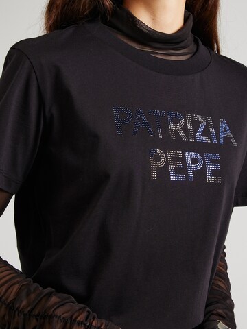 PATRIZIA PEPE Koszulka 'MAGLIA' w kolorze czarny
