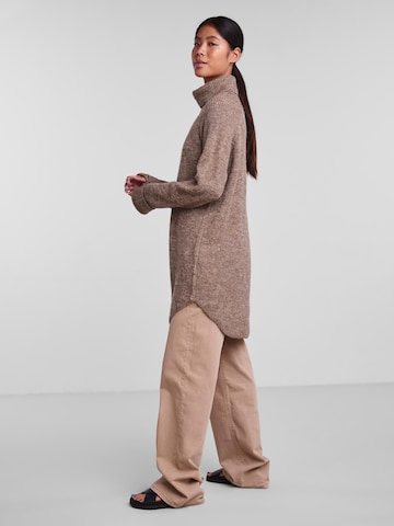 PIECES Sweater 'Ellen' in Brown