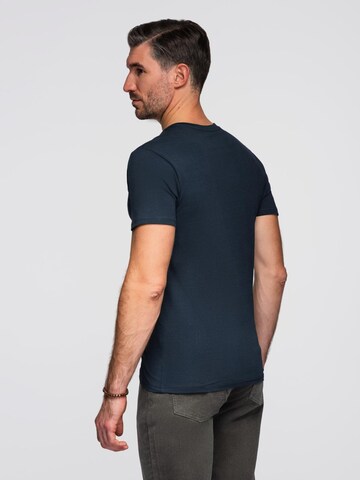 Maglietta di Ombre in blu