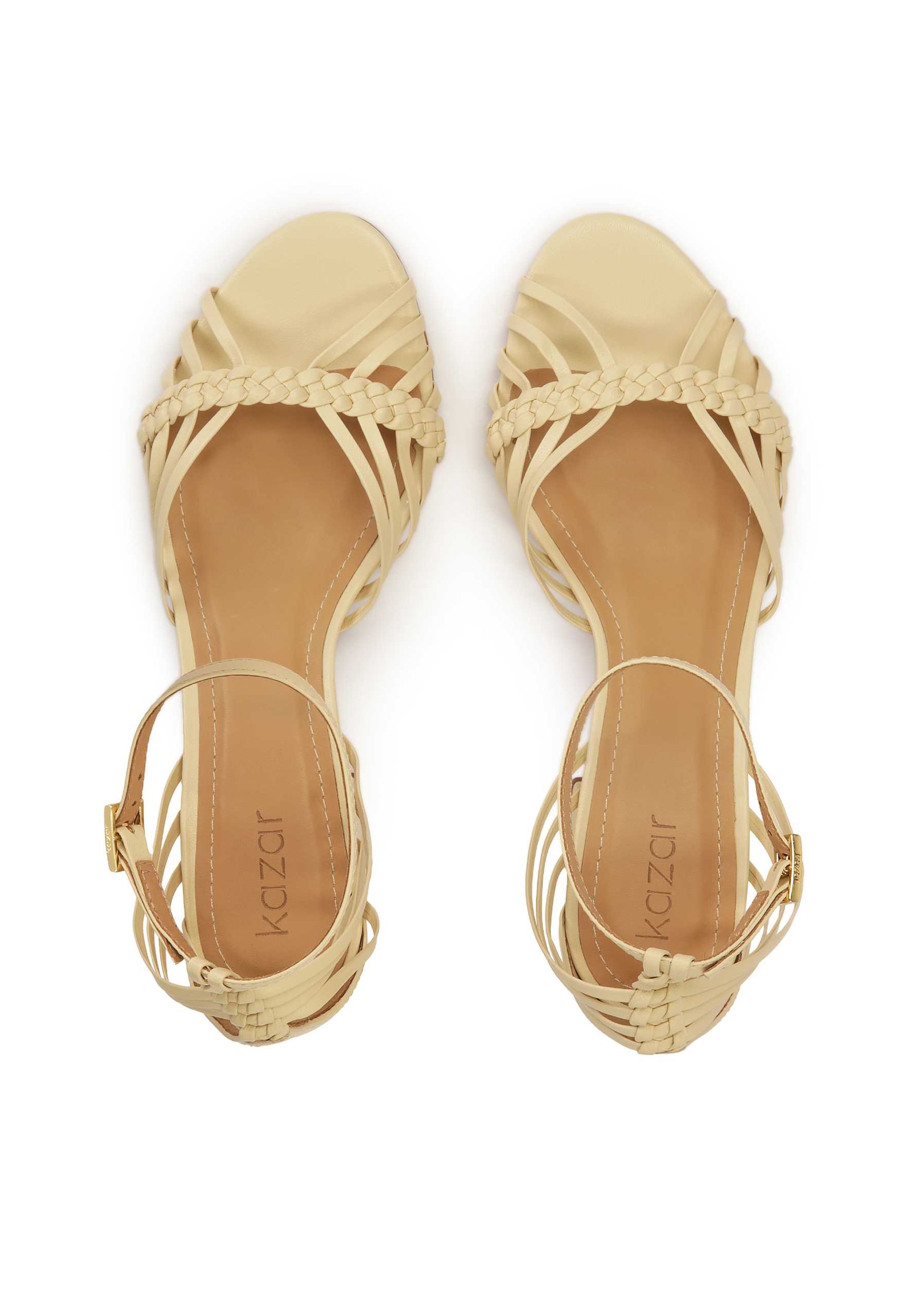 Kazar Strap Sandals in Beige