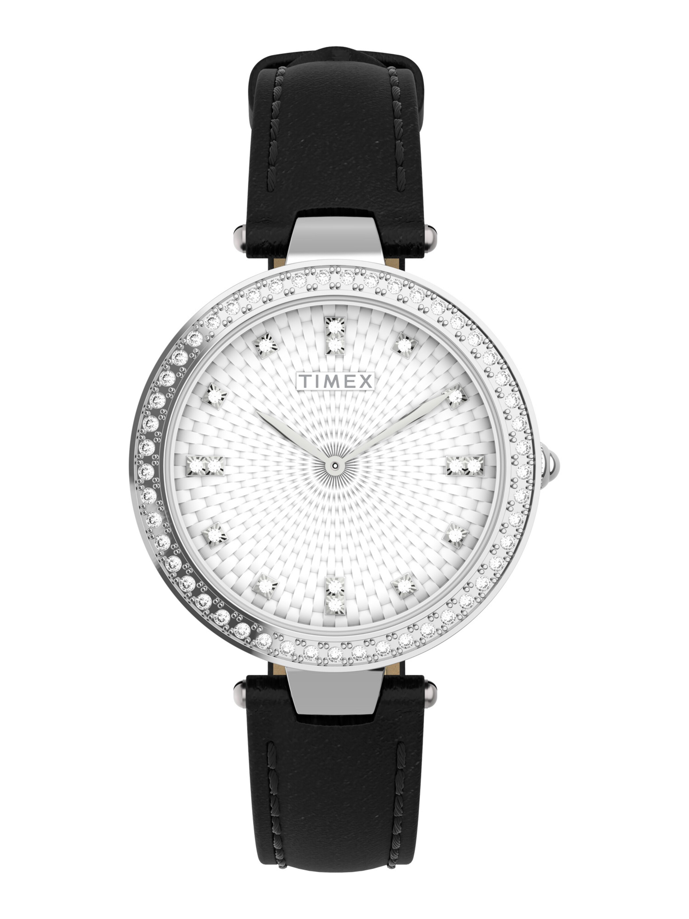 TIMEX Uhr in Schwarz: Vorderseite