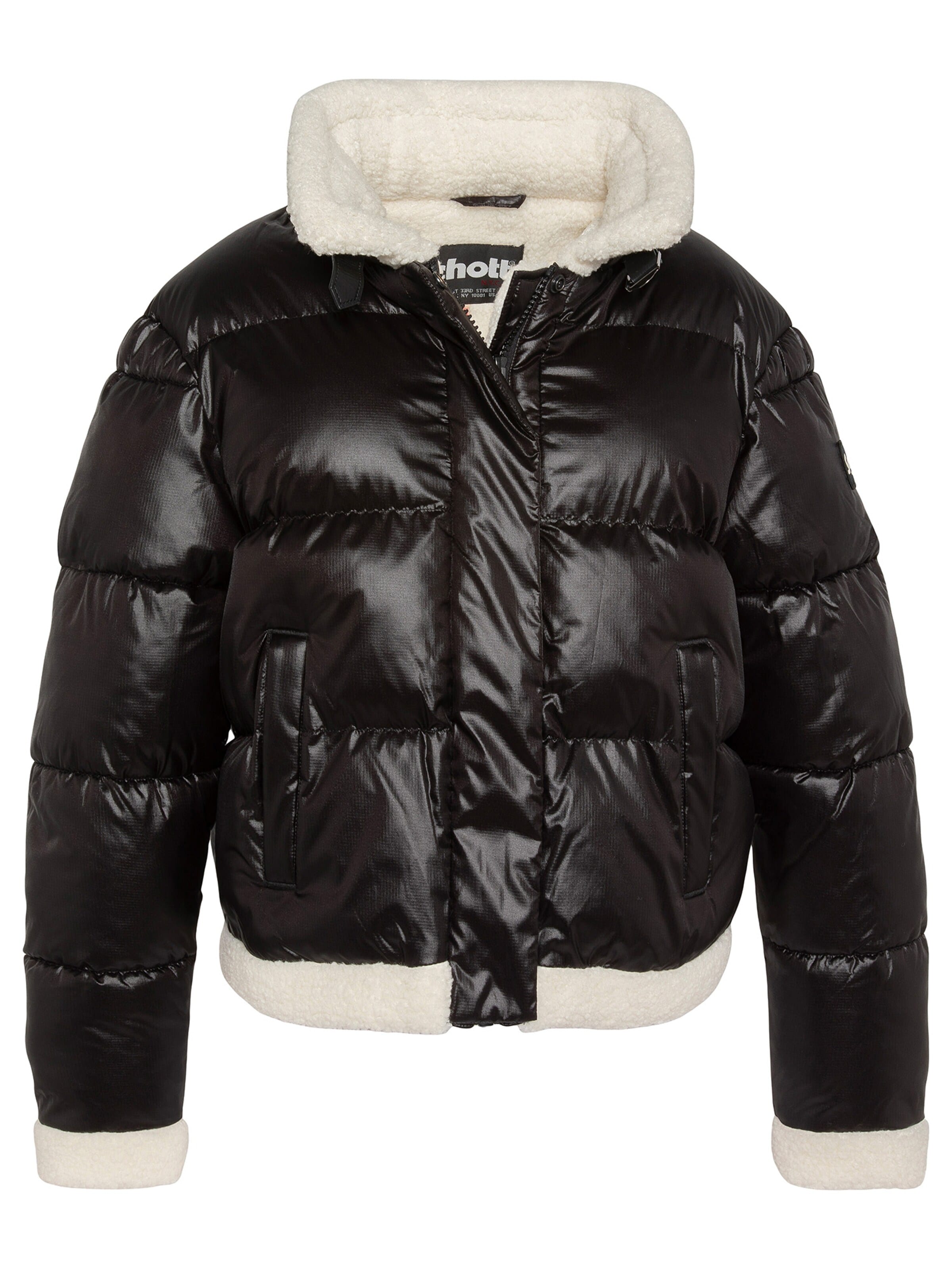 Schott NYC Winter Jacket in Black