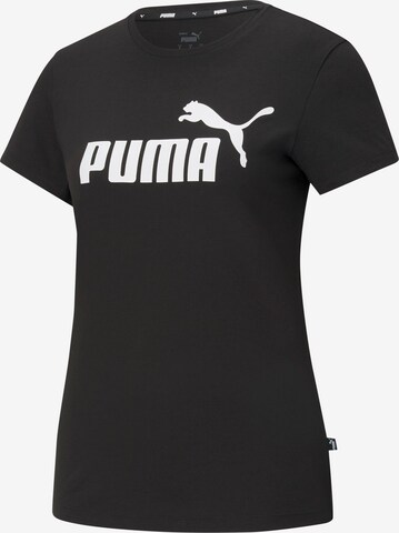 PUMA Performance shirt 'Essential' in Black: front