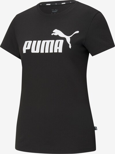 Sportiniai marškinėliai 'Essential' iš PUMA, spalva – juoda / balta, Prekių apžvalga