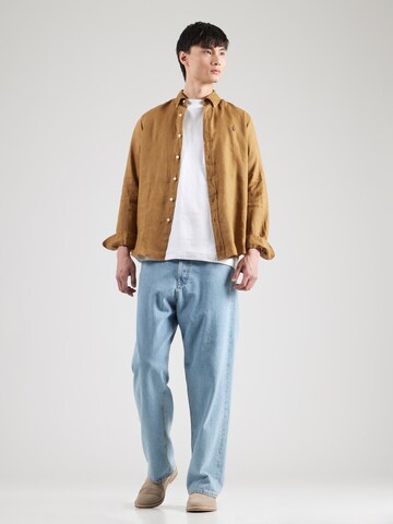 Coupe regular Chemise Polo Ralph Lauren en beige