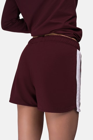 LONSDALE Regular Broek 'Carloway' in Rood