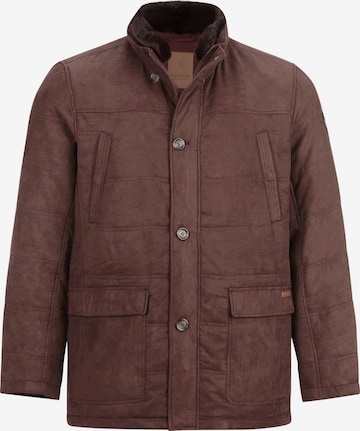 Charles Colby Winter Jacket 'Sir Ieuan' in Brown: front