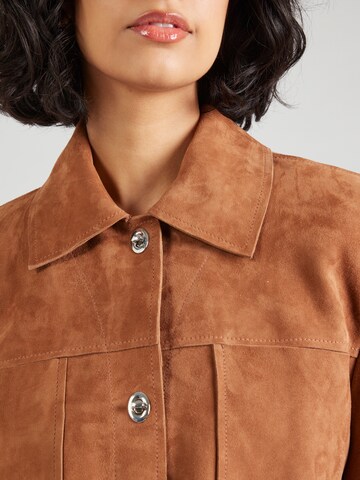 STAND STUDIO Between-season jacket 'Luz' in Brown