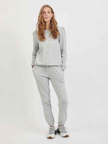 VILA Sweatshirt 'Rustie' in Grey