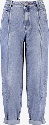 TAIFUN Tapered Jeans in Blue: front