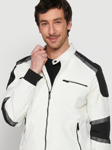 KOROSHI Between-season jacket in White