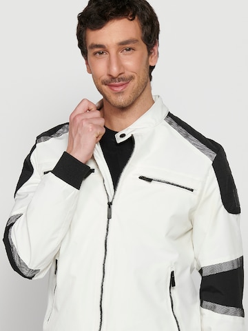 KOROSHI Between-season jacket in White